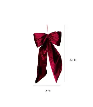 Red Bow- Large