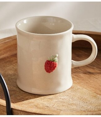 Strawberry Embossed Mug