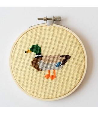 Duck Cross Stitch Kit - Beginners