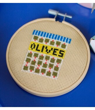 Olives Cross Stitch Kit