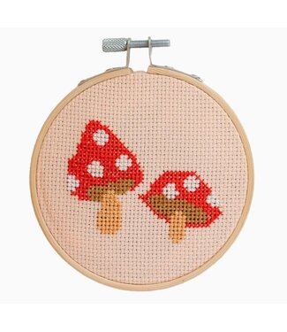 Toadstool Cross Stitch Kit