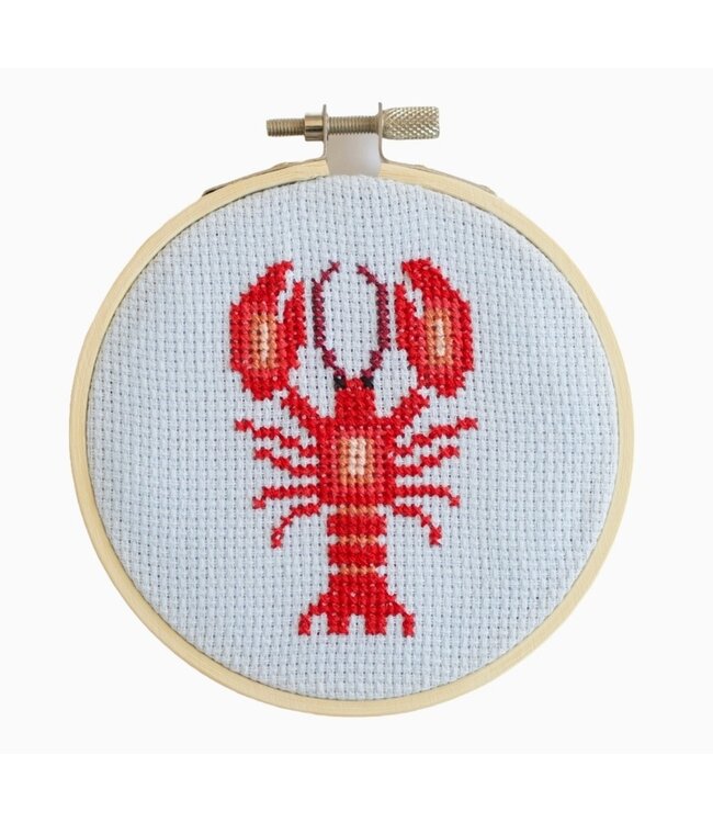 Lobster Cross Stitch Kit