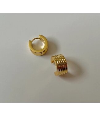 Honey Huggie Hoop 2.0 - Gold