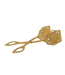 Embossed Brass Tongs