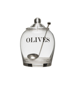 Glass Jar W/ Stainless Steel Spoon