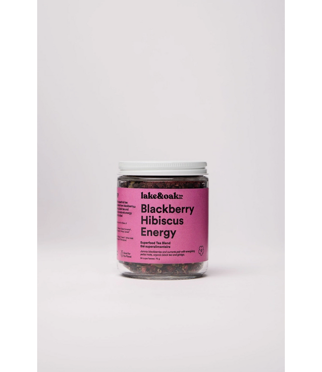 Blackberry Hibiscus Energy - Superfood Tea Blend