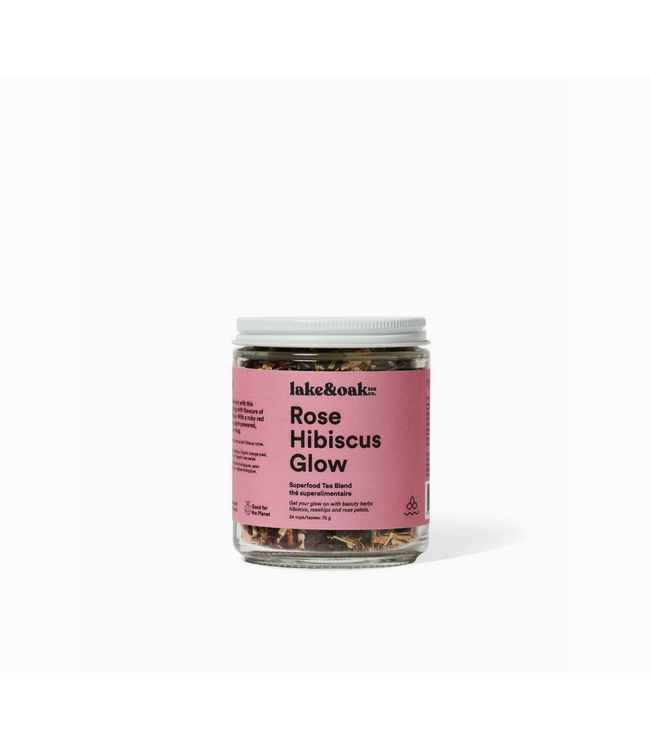 Rose Hibiscus Glow - Superfood Tea Blend