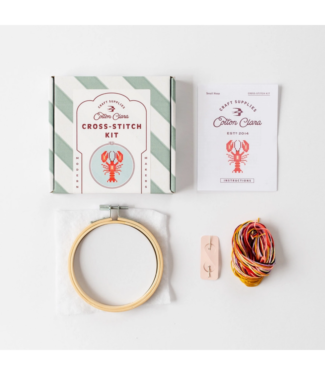 Lobster Cross Stitch Kit