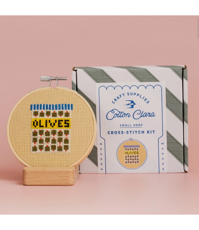 Olives Cross Stitch Kit