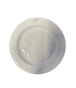 Casafina Cream Speckled Plate Sm