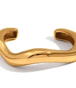 HoopLa Editorial Wave Cuff