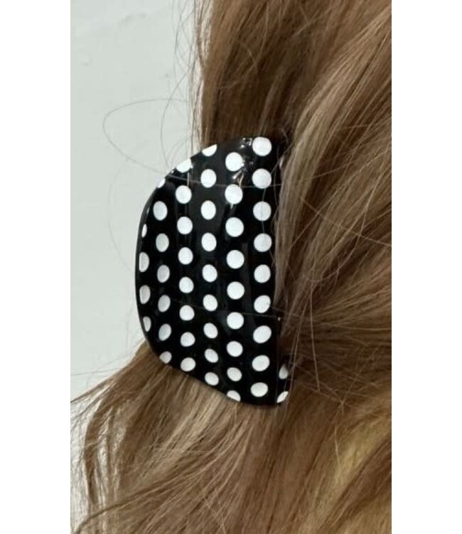 Jumbo Polka Dot Hair Claw Clip