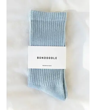 Women's Ribbed Crew Sock-Sport/Athletic