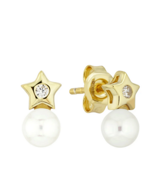 Pearl Star Studs