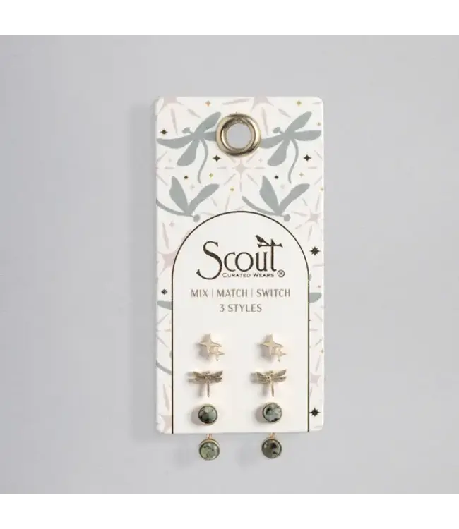 Scout Stud Trio Ear Jacket Set