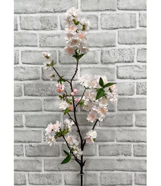 36" Light Pink Cherry Blossom Stem