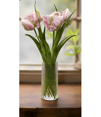 16" Fresh touch Lavender/Freen Tulipa Parrot