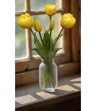 15" Fresh Touch Avant Grade Peony Tulip Bundle