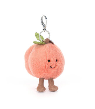 Jellycat Amuseables Peach Bag Charm