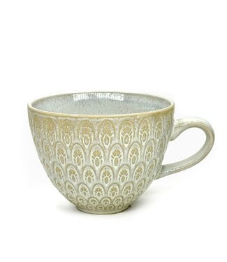 Danesco Bia Plume Mug, Cream