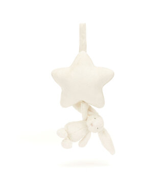 Jellycat Bashful Cream Bunny Musical Pull
