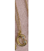belle It-Girl Initial Necklace- GOLD
