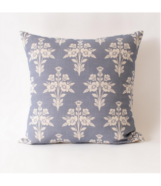 Medallion Pillow French Blue