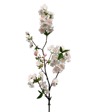 36" Light Pink Cherry Blossom Stem