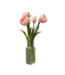 18" Fresh Touch Double Peony Tulip Bundle