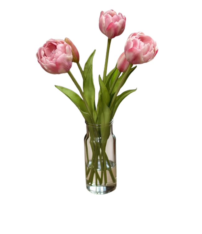 15" Fresh Touch Avant Grade Peony Tulip Bundle