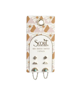 Scout Stud Trio Ear Jacket Set