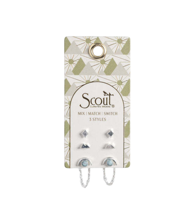 Scout Stud Trio Ear Jacket Set