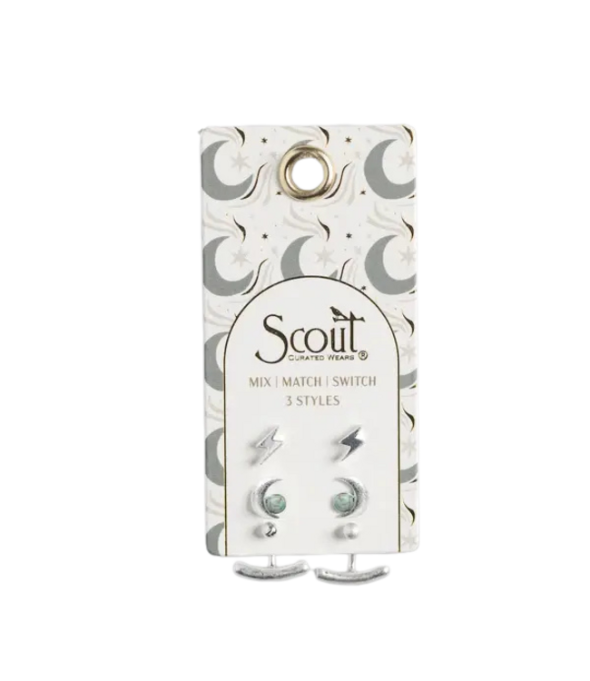 Scout Stud Trio Ear Jacket Set