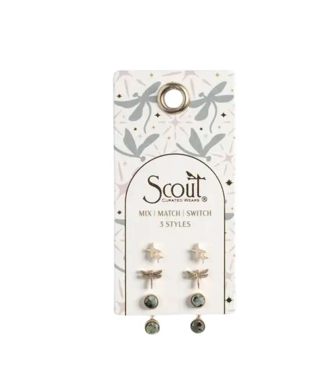 Scout Stud Trio Ear Jacket Set