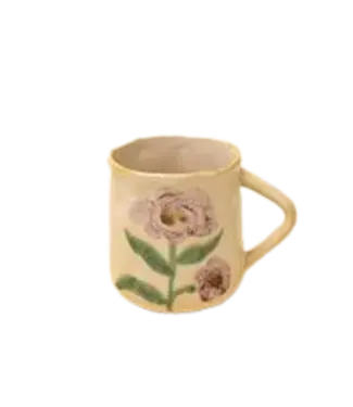 Indaba Painted Petal Mug