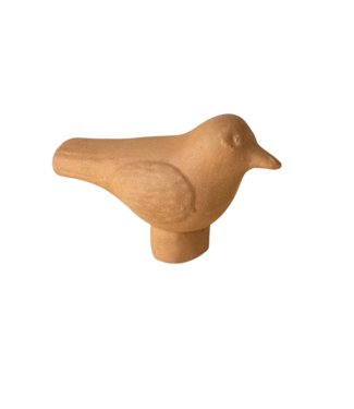 Indaba Terracotta Bird Statuette