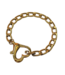 Namaste Jewelry Saiba Heart Clasp Bracelet - Gold