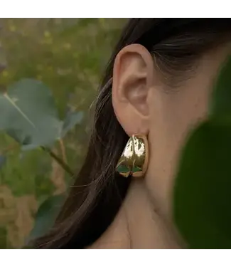 Tess Double Loop Hoops