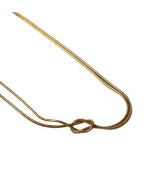 Hunter & Hare Kendra Knot Necklace