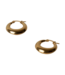 Hunter & Hare Emilia Voluptuous Gold Hoops