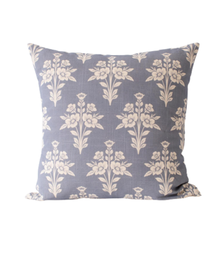 Medallion Pillow French Blue