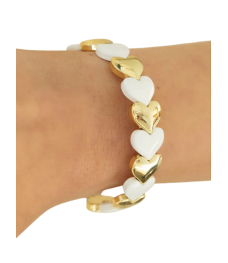 Lots Of Love Heart Bracelet