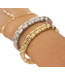 Mixed Metal stacking Bracelet