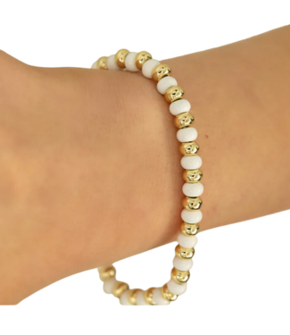 Belle and Ball Bead Bracelet