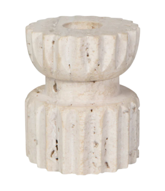 Travertine Iona Candleholder