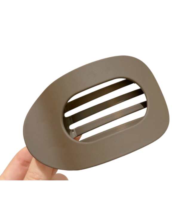 Jumbo Lay Flat Oval Claw Clip