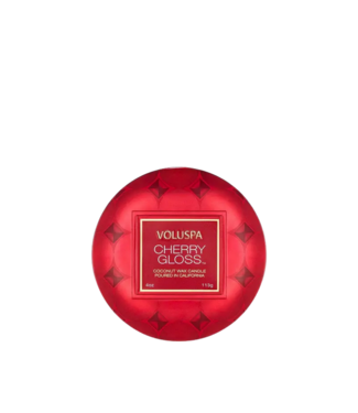 Voluspa Cherry Gloss Mini Tin Candle