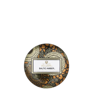 Voluspa Baltic Amber Mini Tin Candle