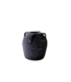 Noir Black Wash Vase with Handles (Small)