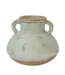 Ceramic 2 Handle Vase, Wide